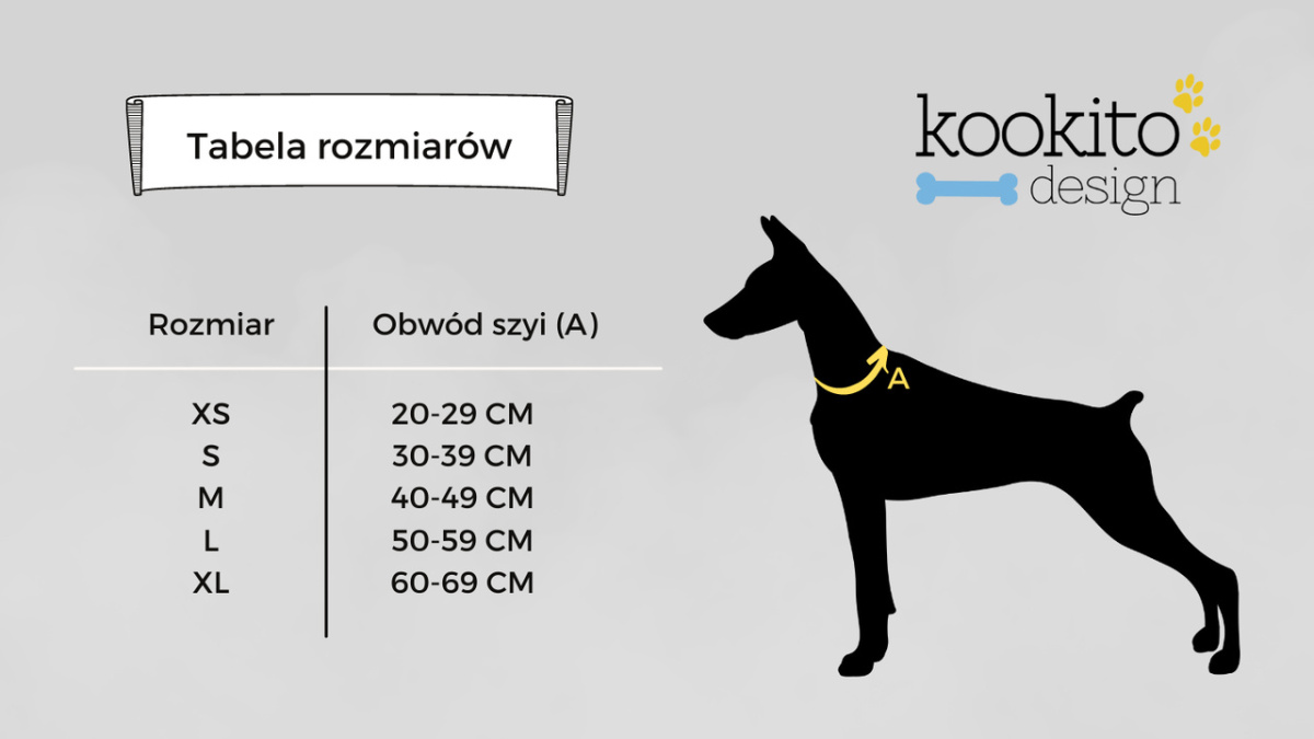 Obroża dla psa Lemon Pie Obroża dla psa Lemon Pie