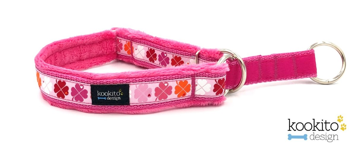 Obroża dla psa Lucky One Pink Obroża dla psa Lucky One Pink